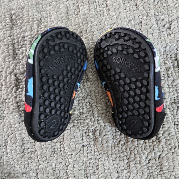 Colorful Shark Print Robeez Water Shoes - Picture 2 of 2